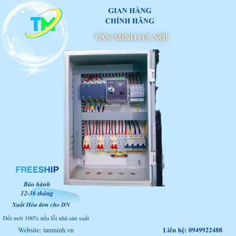 TỦ ĐIỆN HYBRID 3 PHA 380V CÔNG SUẤT 60Kw ( 7 string )