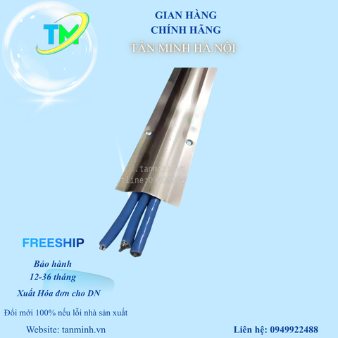 Ống đi dây bán nguyệt Inox D30