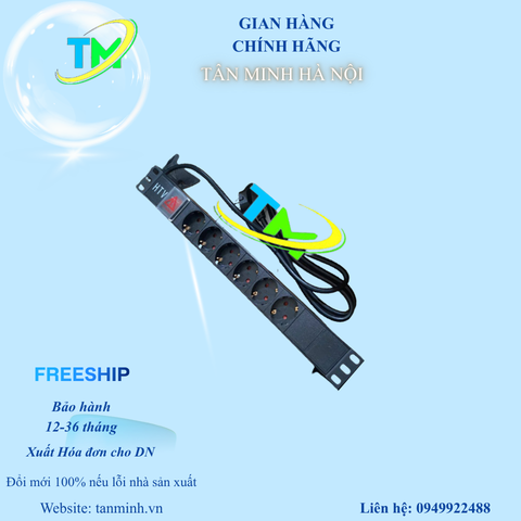 Thanh Nguồn PDU mã EY01B-1U-GER6-KG