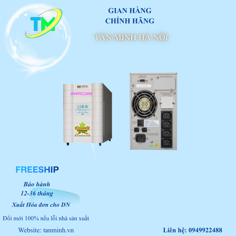 Bộ lưu điện santak C1K -online(ắc quy trong)