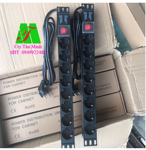 Thanh nguồn PDU 16A 8 Lỗ