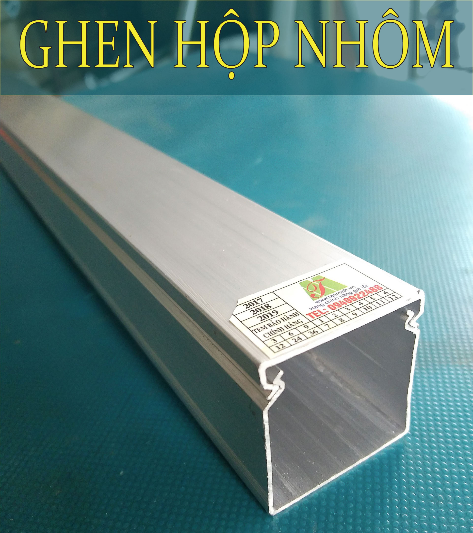 Ghen hộp nhôm