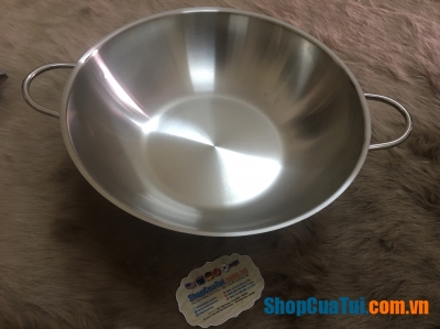 CHẢO XÀO INOX SILIT WOK 32CM