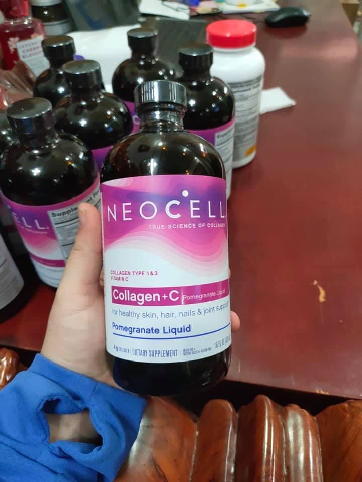 [Bill Costco Mỹ] NeoCell Collagen Lựu 473ml