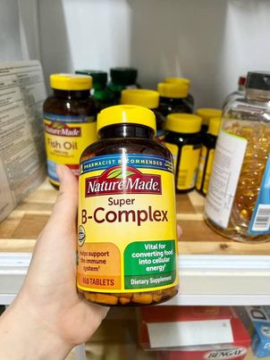Vitamin B tổng hợp Nature Made Super B-Complex 140 viên