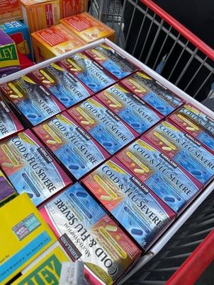 Viên uống Kirkland Signature Cold & Flu Multi-Symptom Daytime & Nighttime 168 viên (112 viên Day + 56 viên Night)