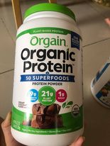 Bột Protein hữu cơ Orgain Organic Protein 50 Superfoods 1.2kg hương Socola