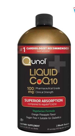 Bổ sung CoQ10 dạng nước Qunol Liquid Superior Absorption CoQ10 900ml