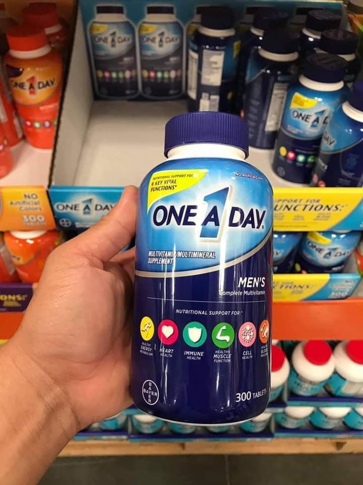 Vitamin One A Day dành cho nam One A Day Men’s Multivitamin 300 viên