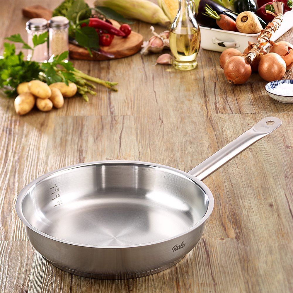 Bộ nồi inox Fissler Original Pro 5 món cao cấp (nắp kính) tiện dụng