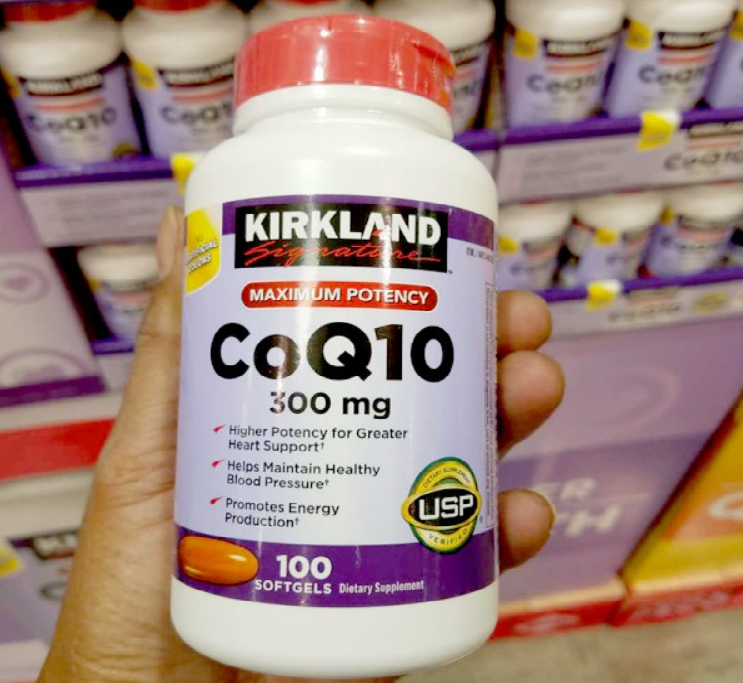 Viên hỗ trợ tim mạch Kirkland Signature CoQ10 300mg 100 viên