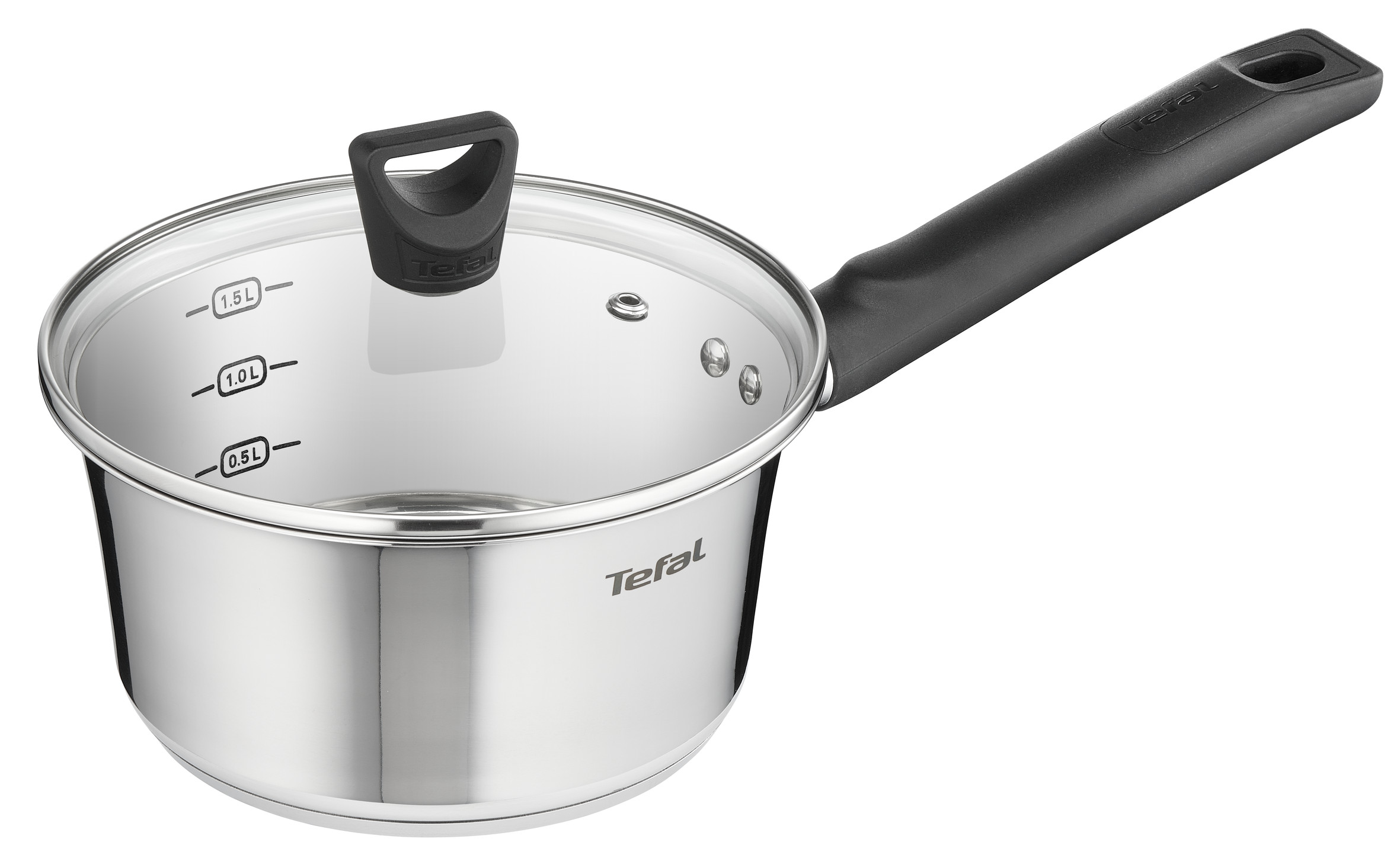 Quánh Inox Tefal Simpleo 18 cm có nắp