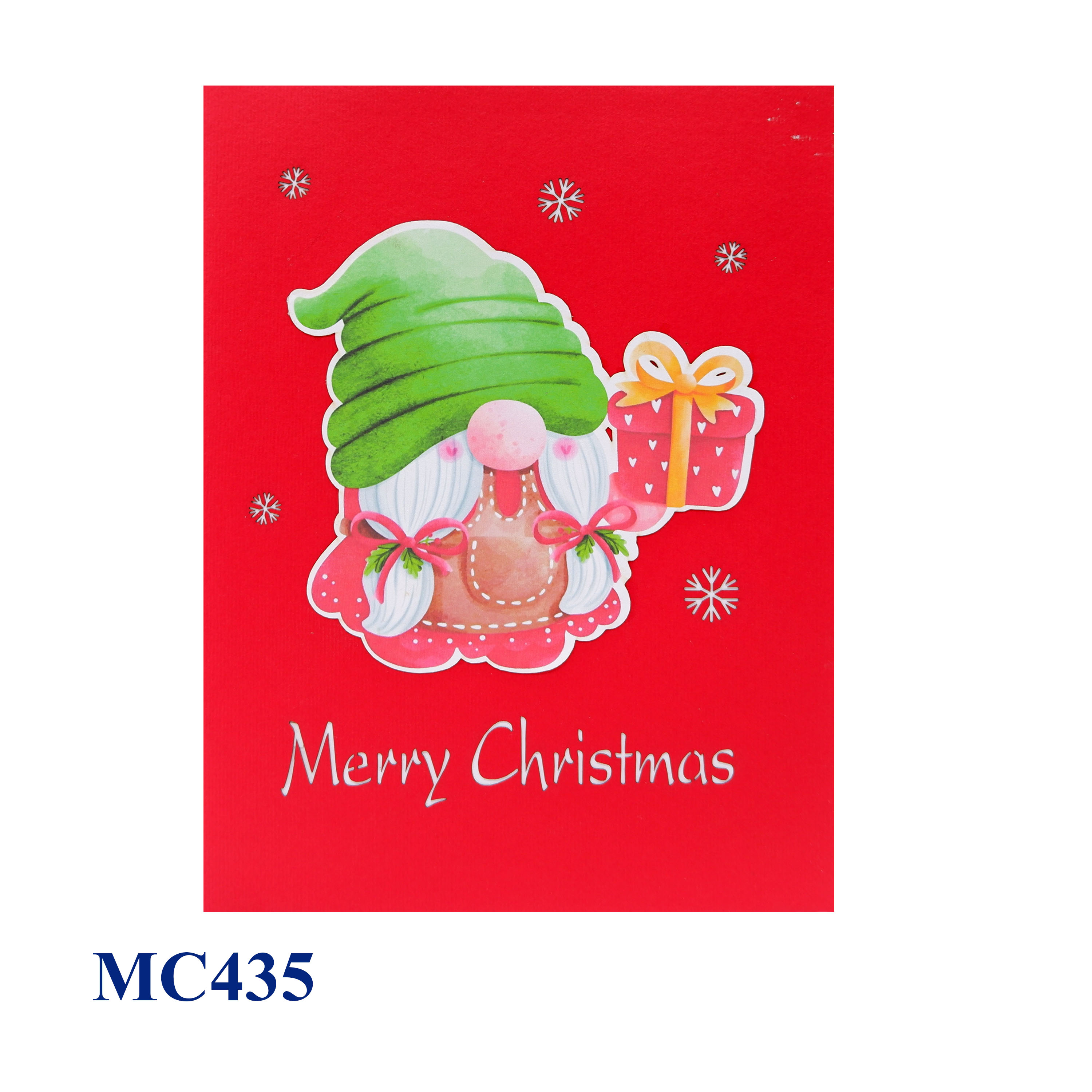 Noel Gnome Pop Up Card
