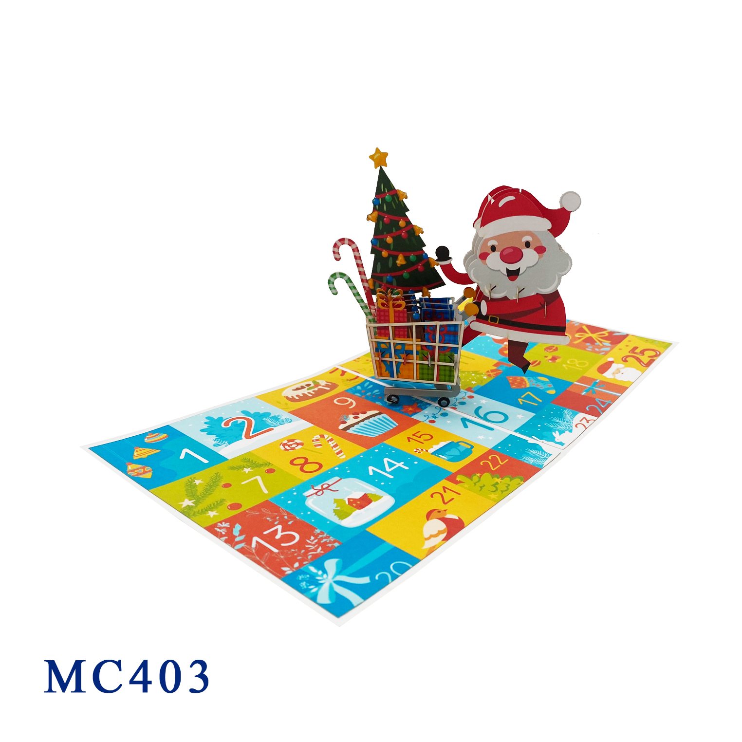 Santa Clause Pop Up Card