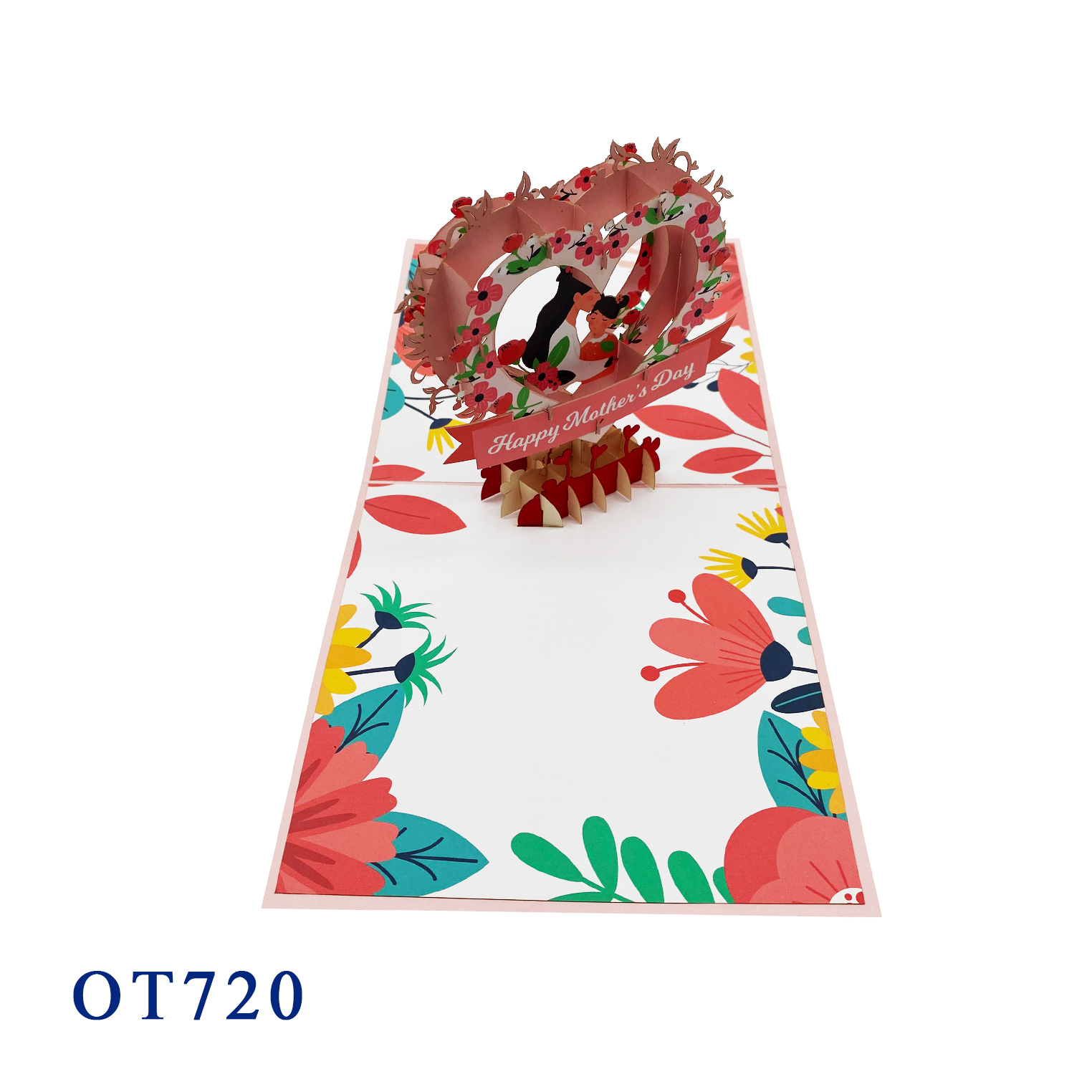 Mother and Daughter Pop Up Card