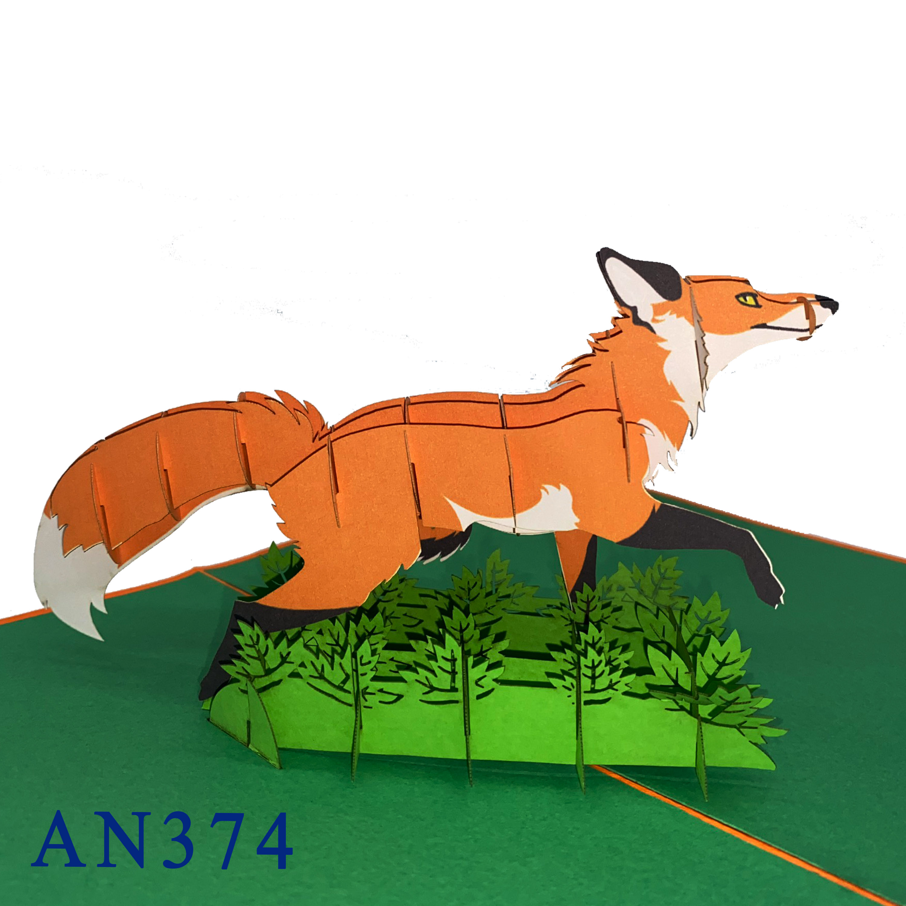 Fox Pop Up Card