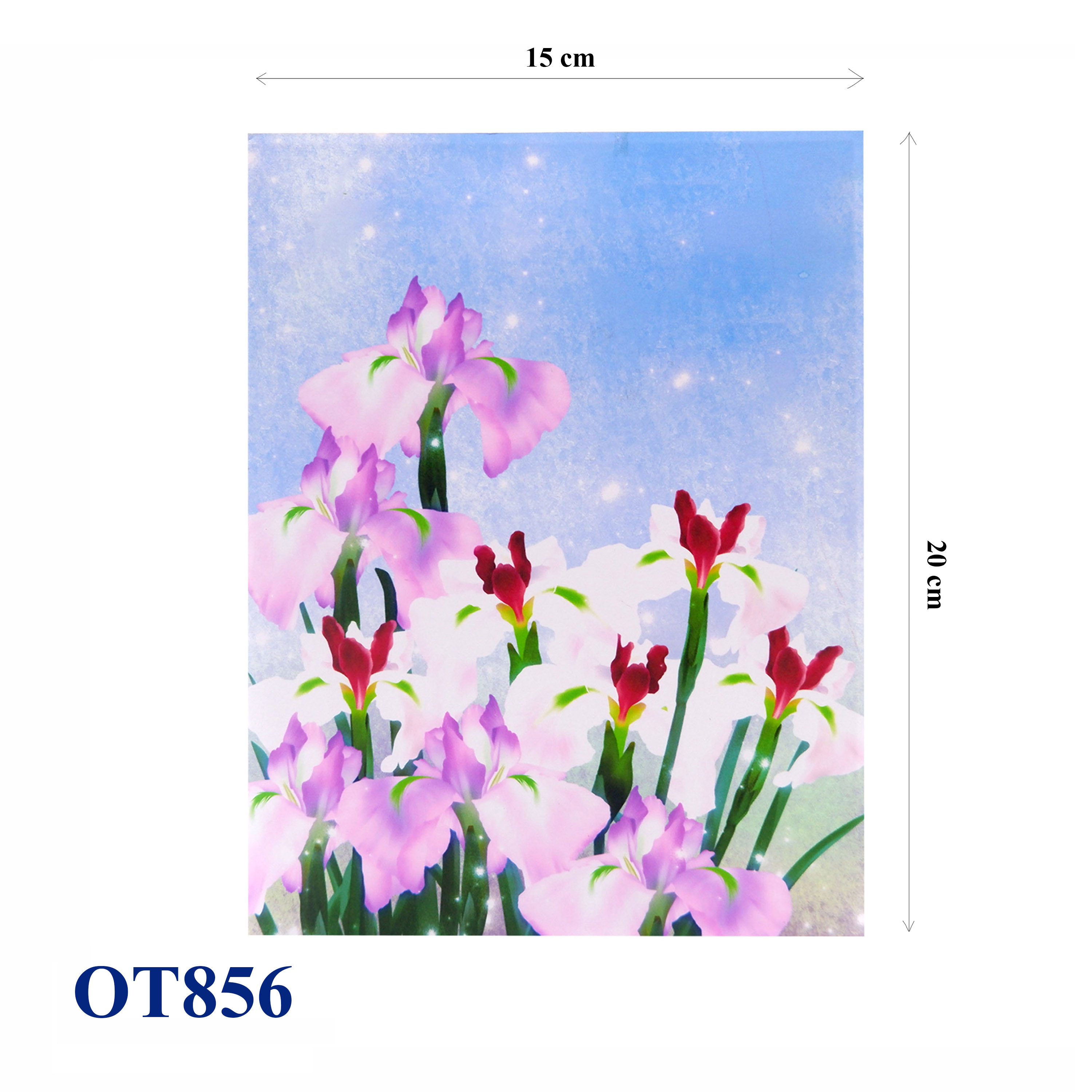 Iris Basket Pop Up Card