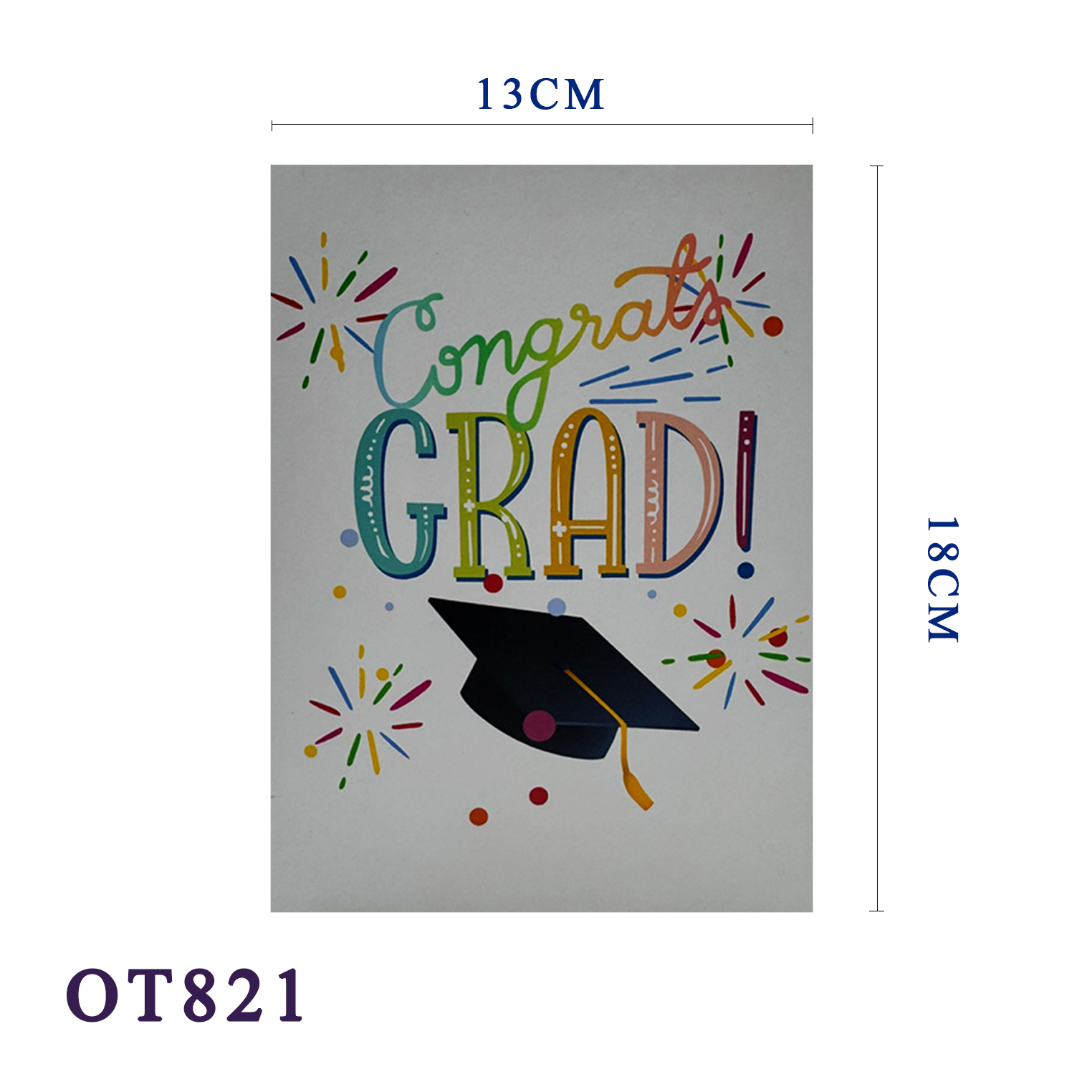 Congrats 3D Pop Up Card