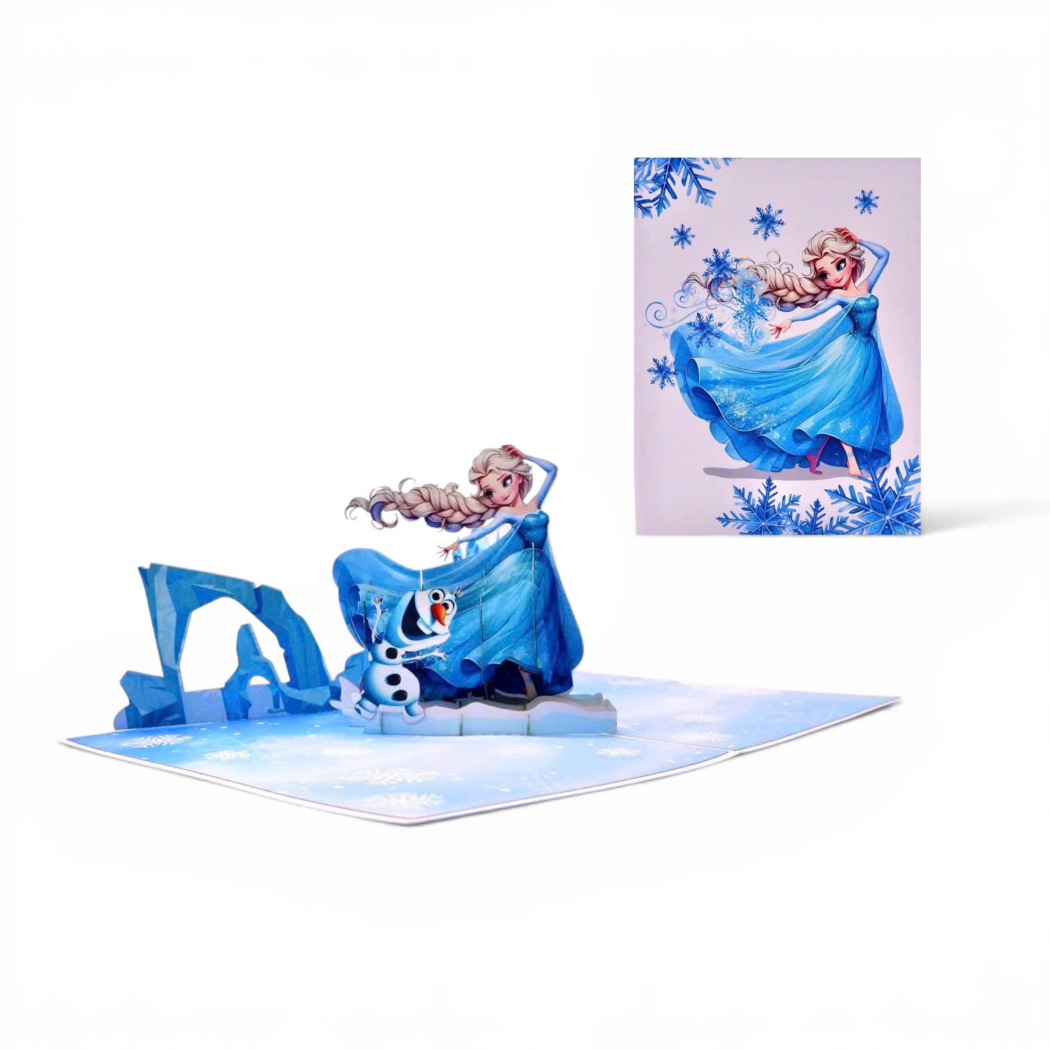 Snow Queen Pop Up Card