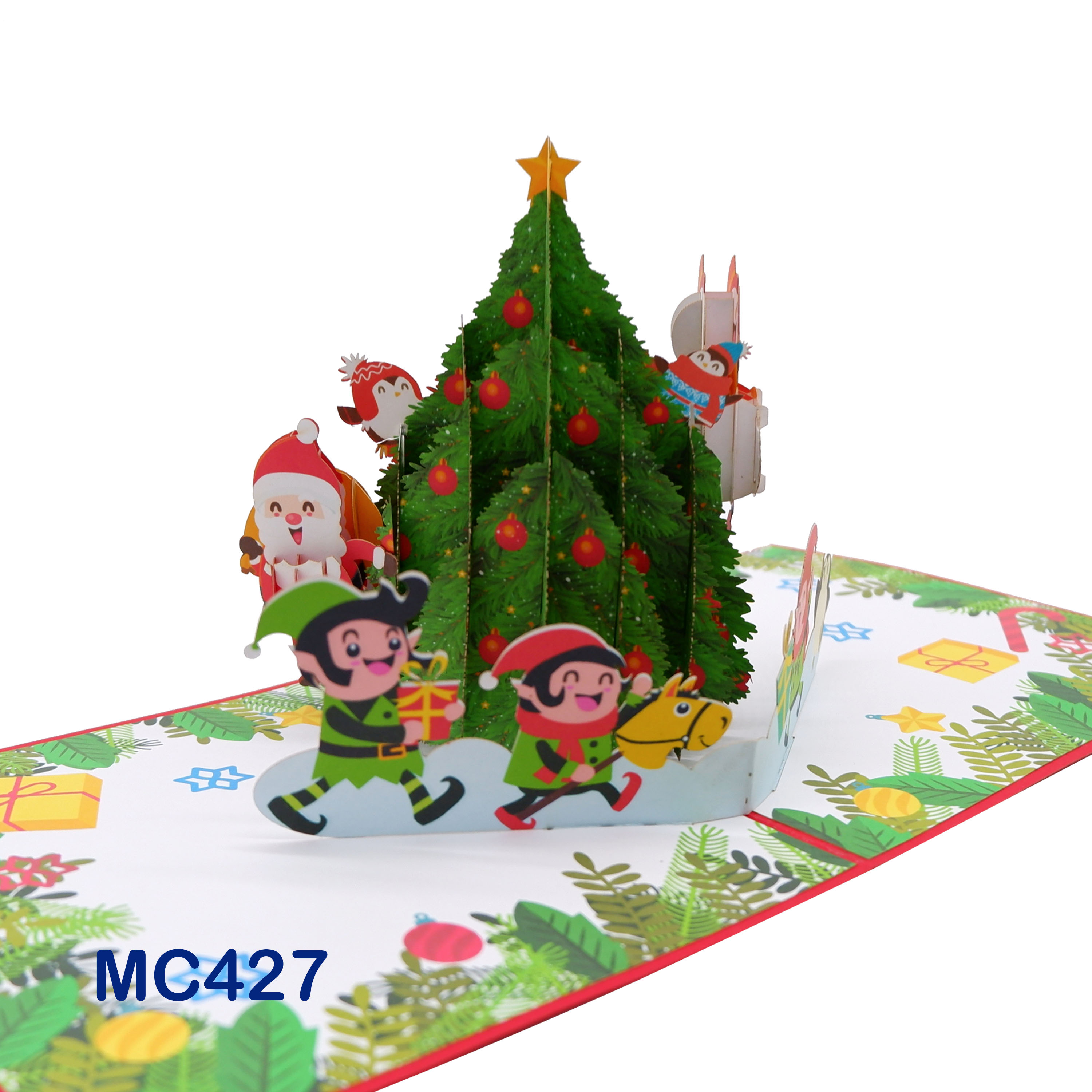 Christmas Tree Pop Up Card