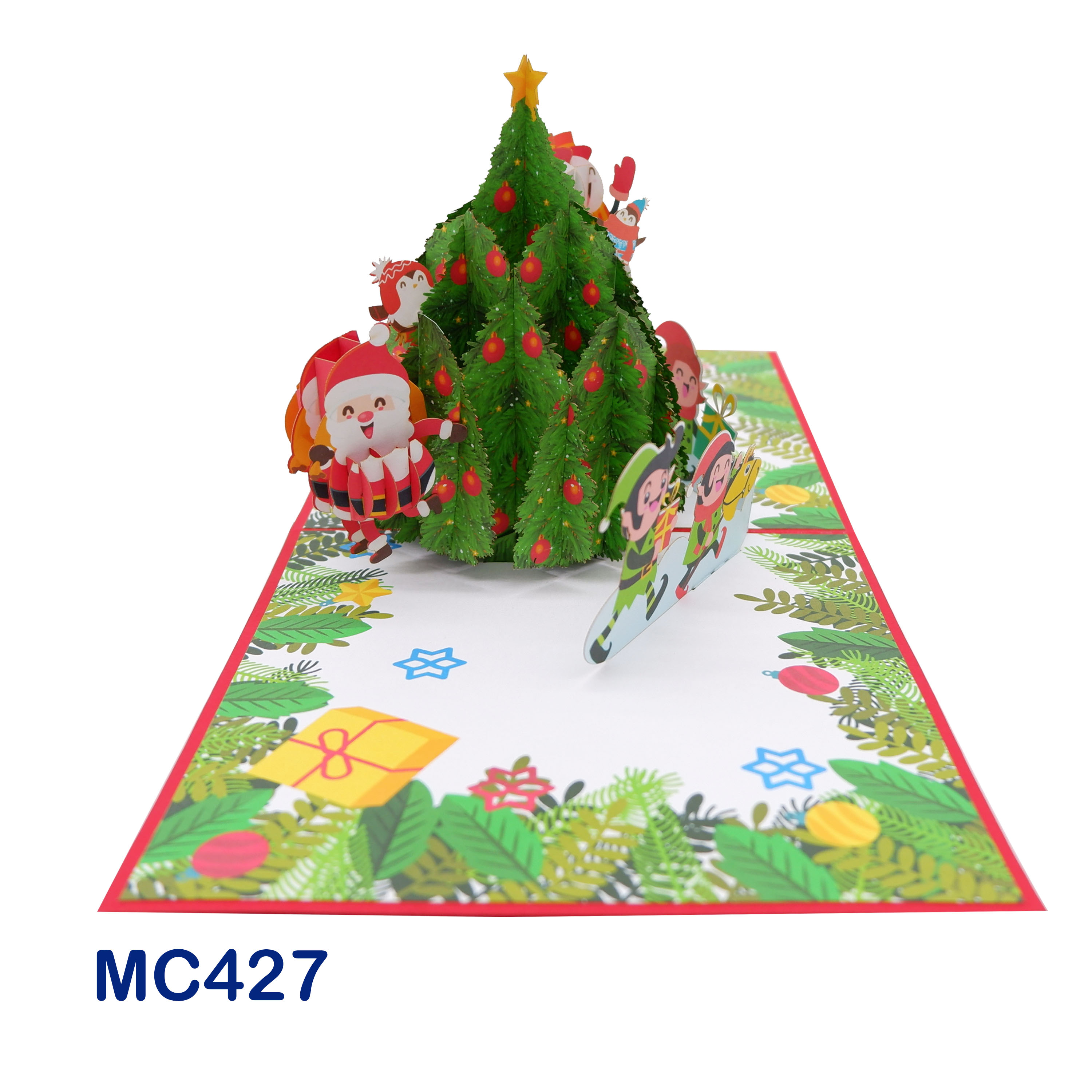 Christmas Tree Pop Up Card