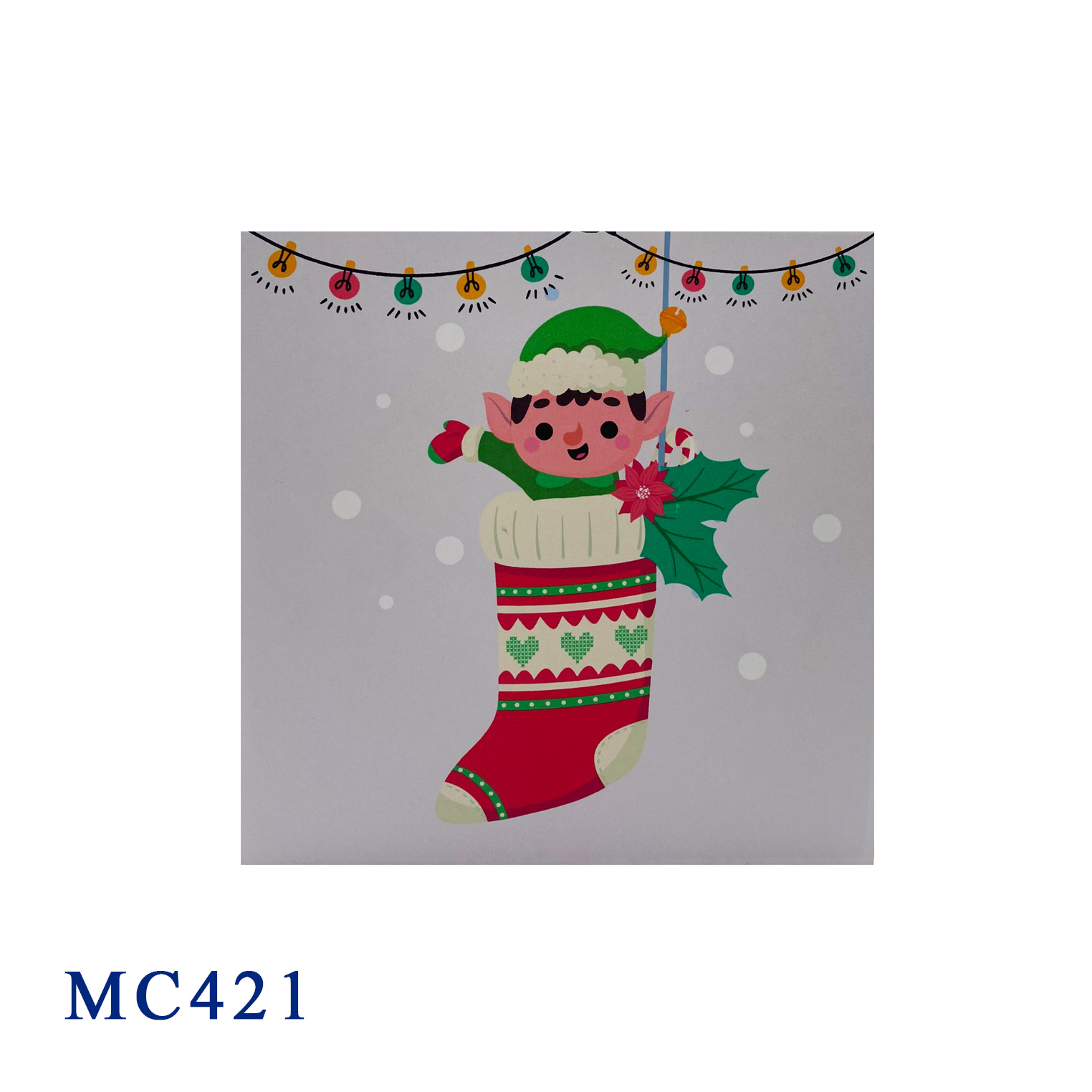 Christmas Elves Sock Pop Up Card
