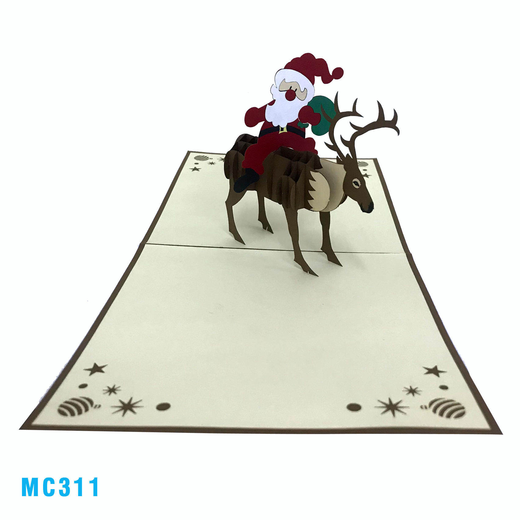 Santa Claus Pop Up Card