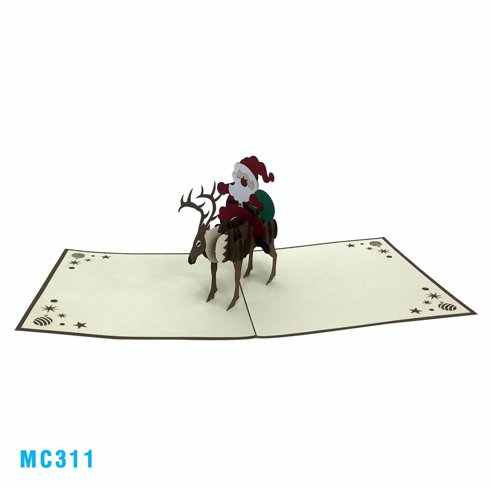Santa Claus Pop Up Card