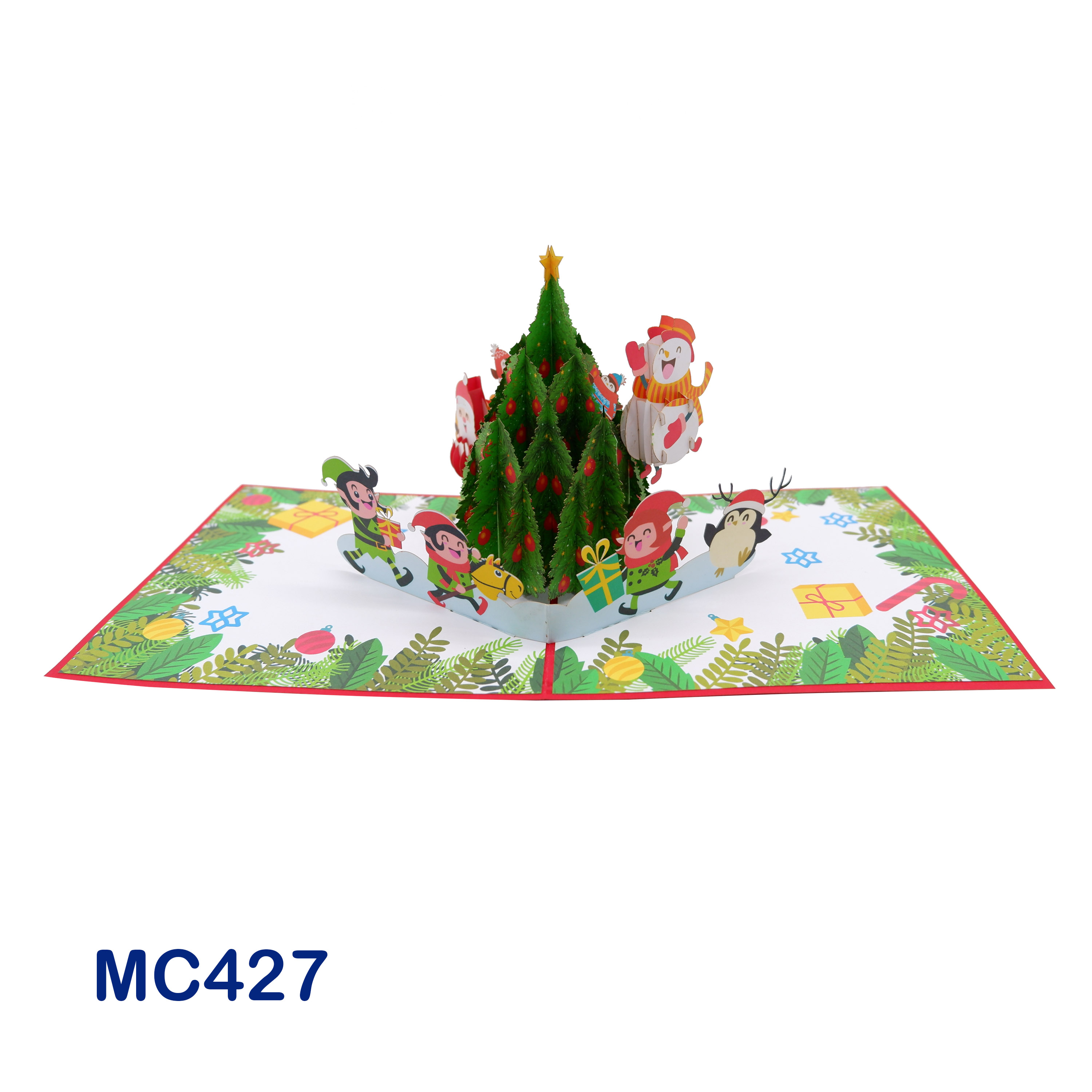 Christmas Tree Pop Up Card