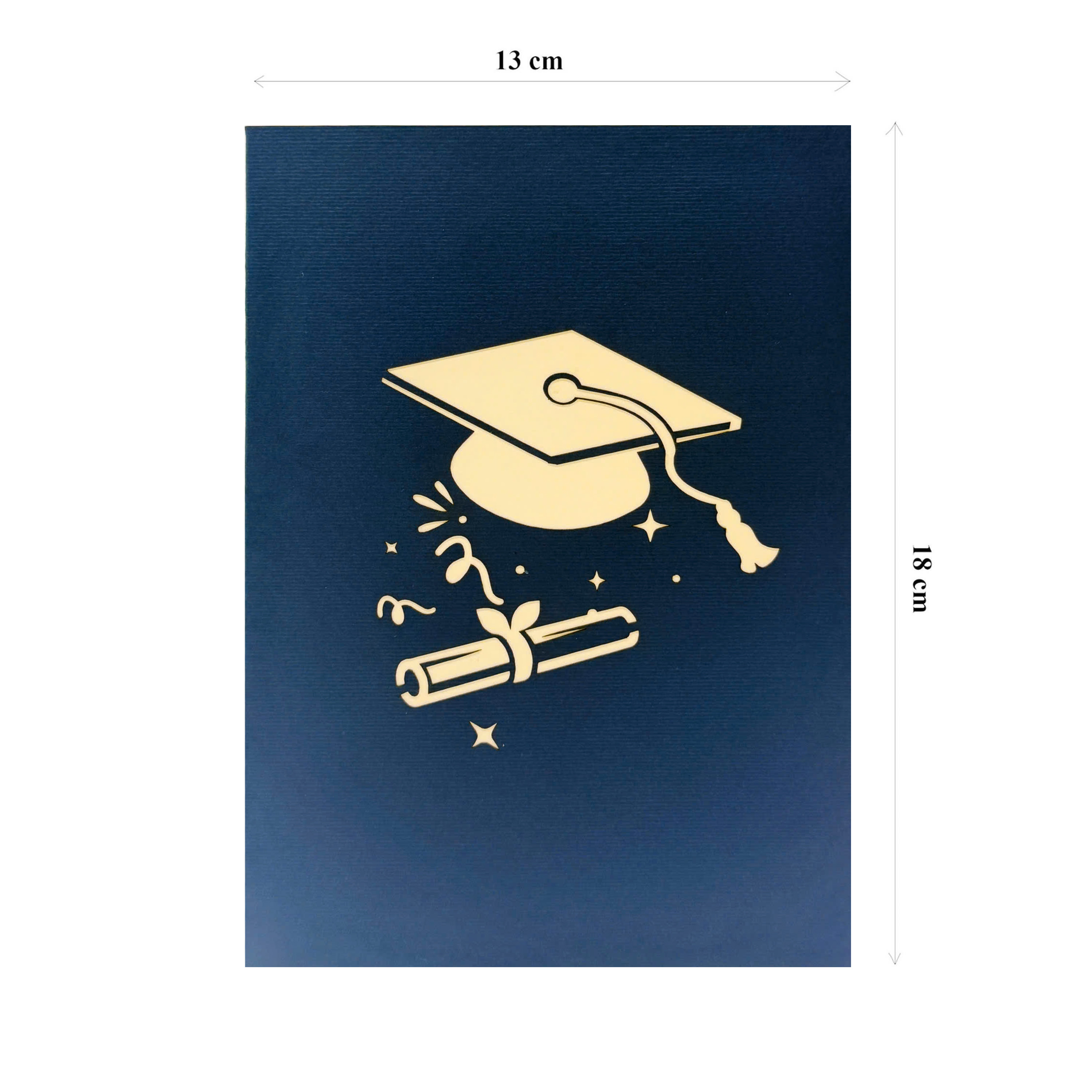 3D Graduation Pop-Up Card