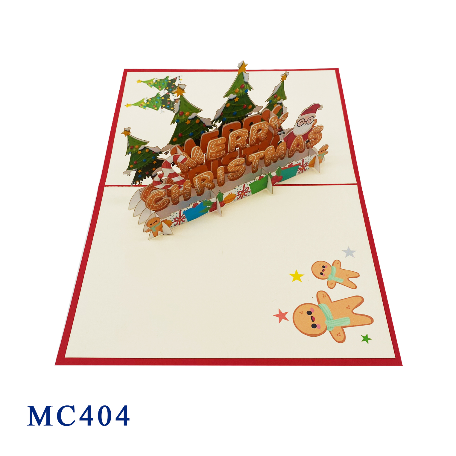 Merry Christmas Pop Up Card