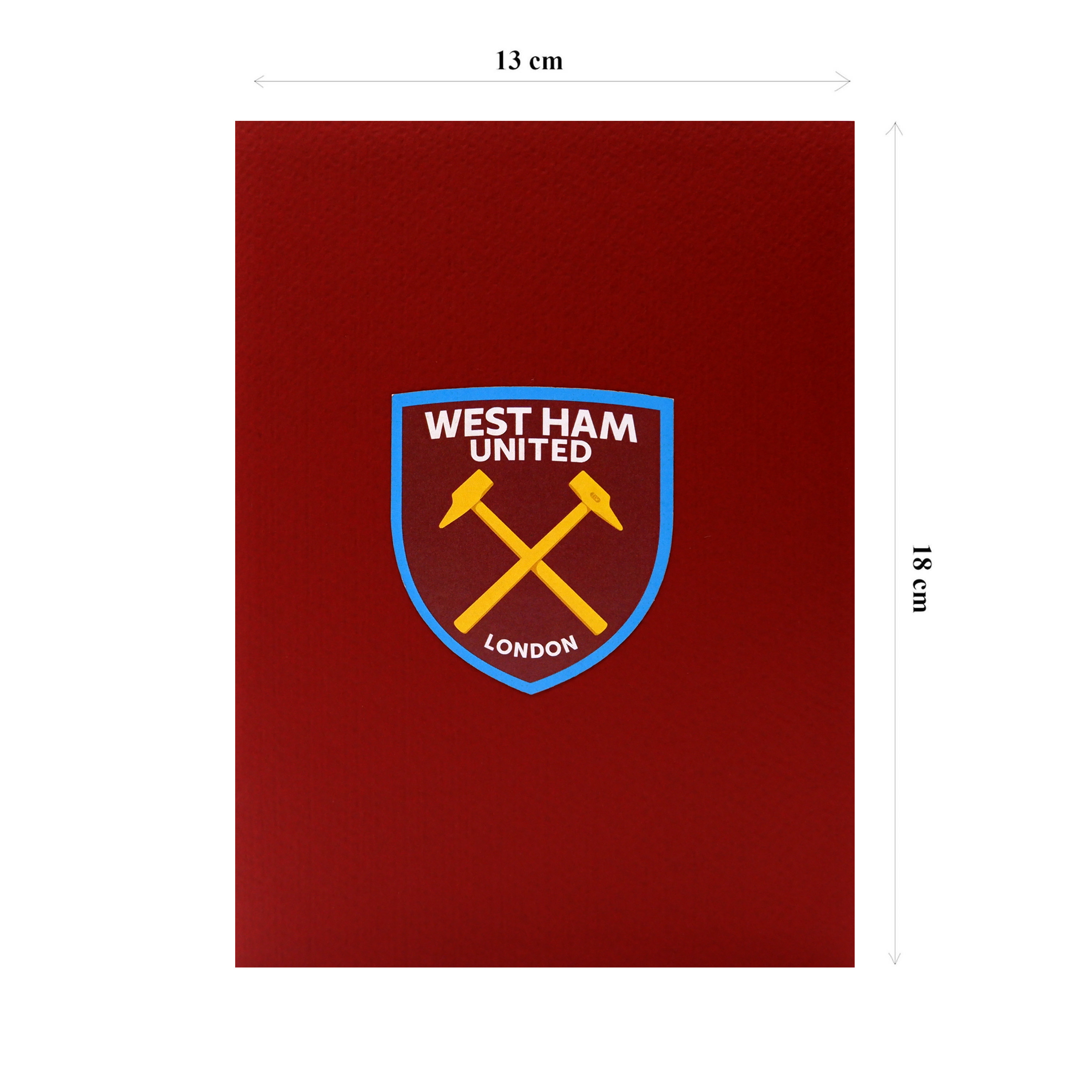 3D West Ham United Stadium Pop-Up Card