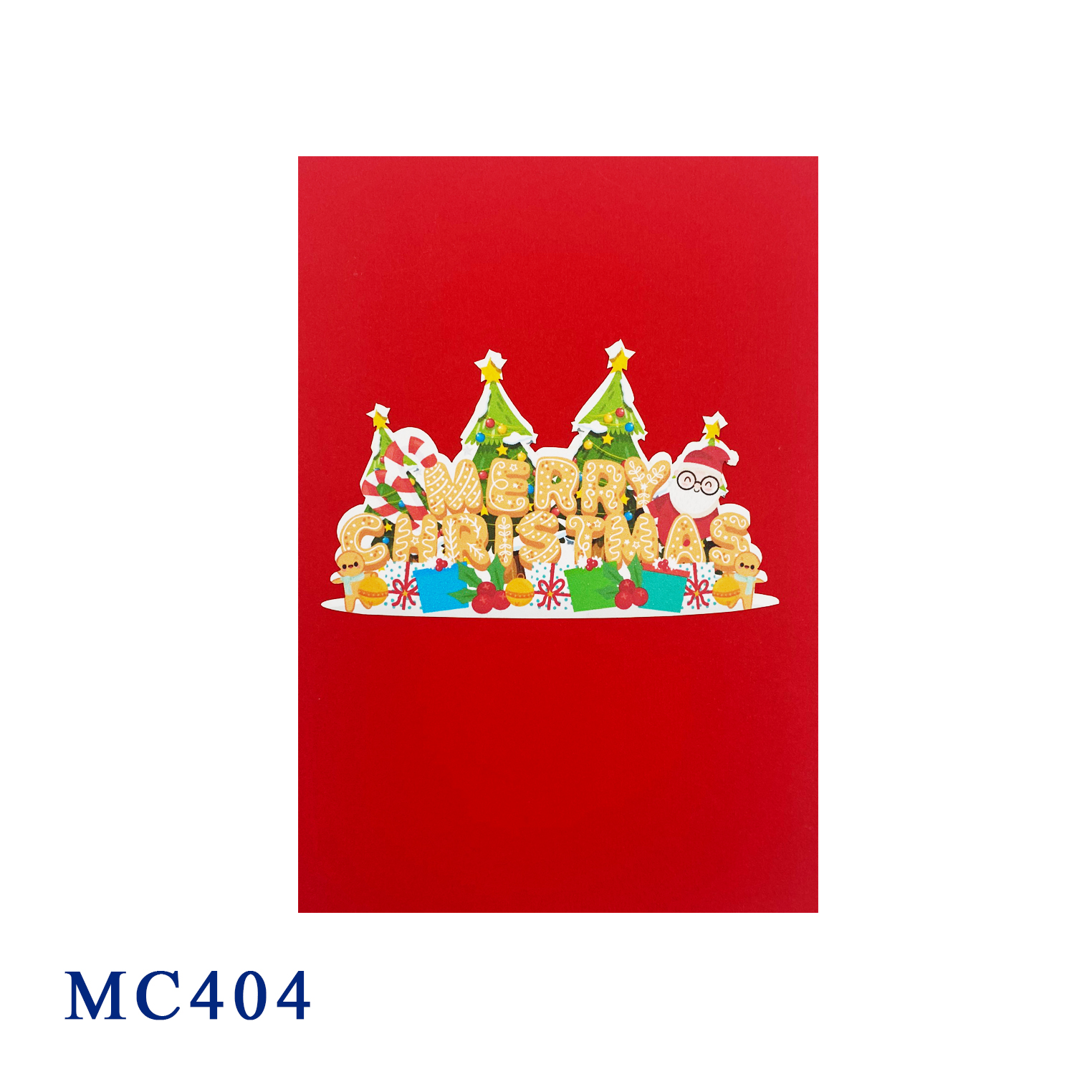 Merry Christmas Pop Up Card