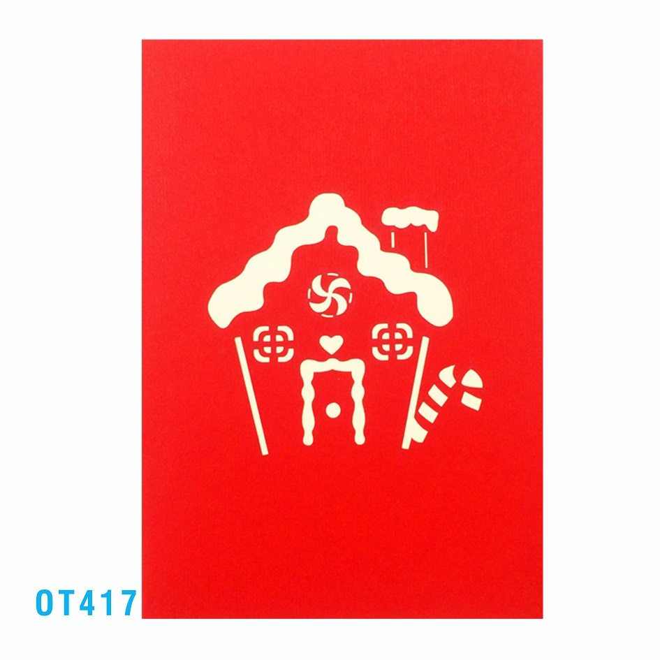 Ginger House Noel Pop Up Card