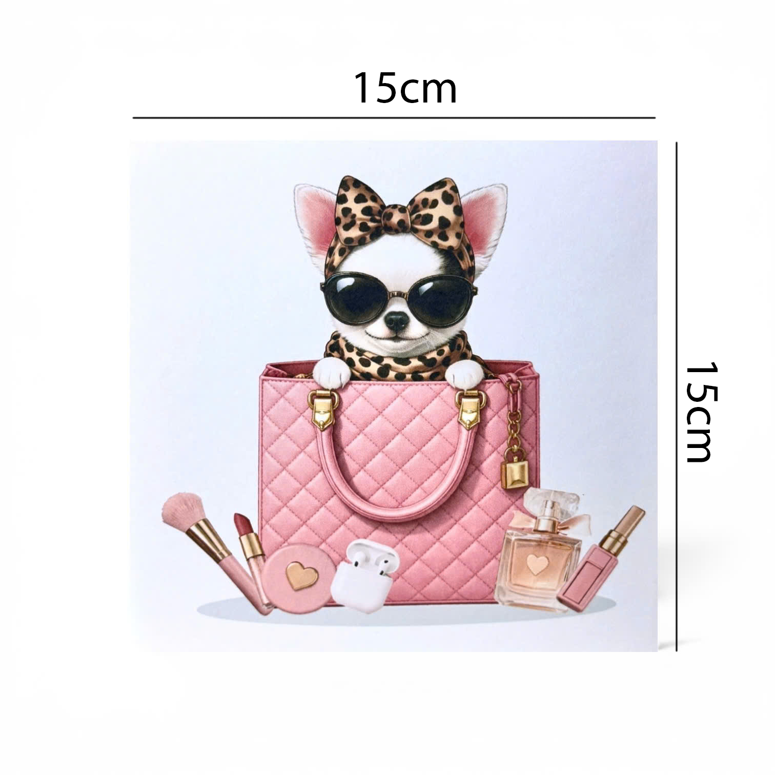 Fashion Dog Pop-Up Card – Luxury 3D Greeting Card