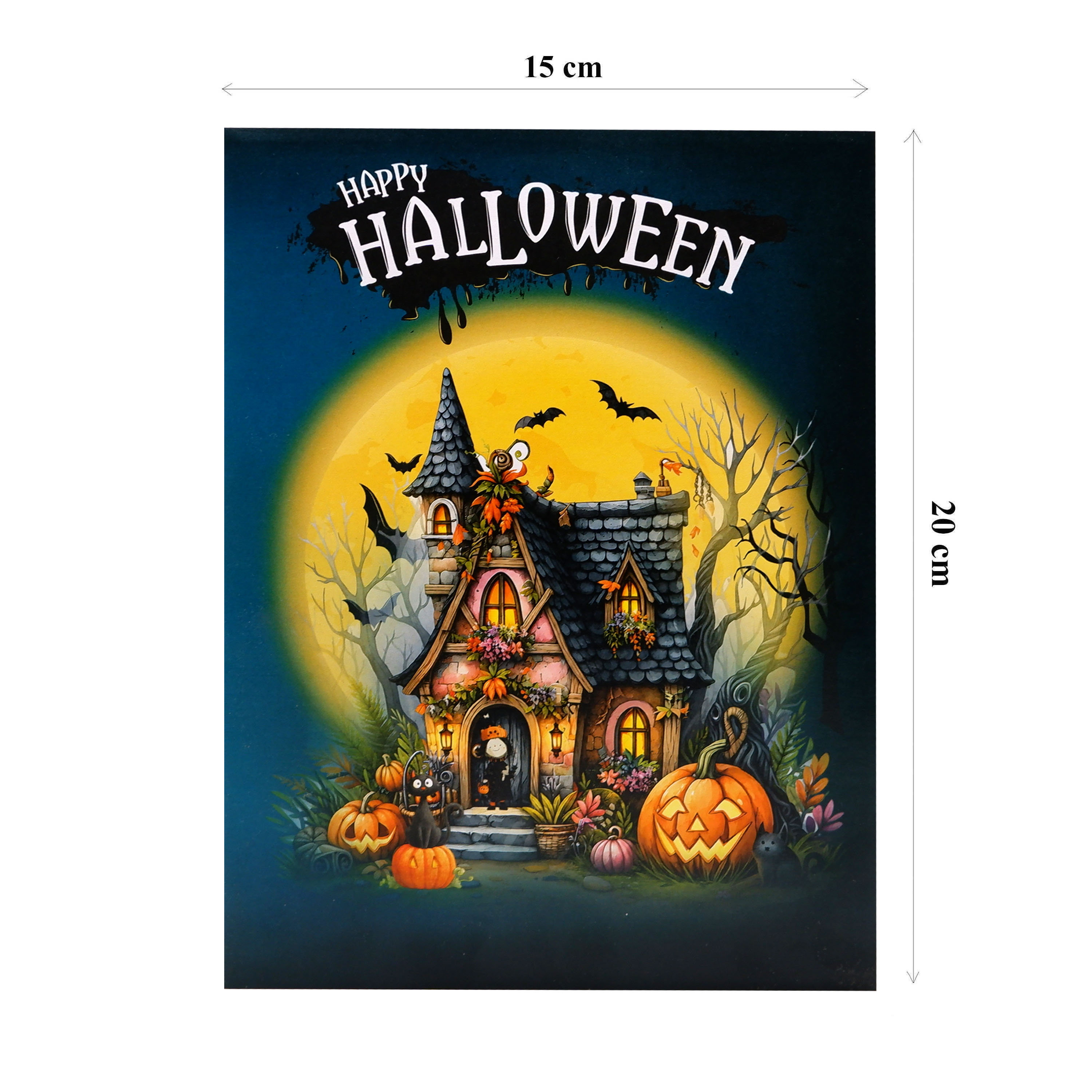 Halloween 3D Pop Up Greeting Card