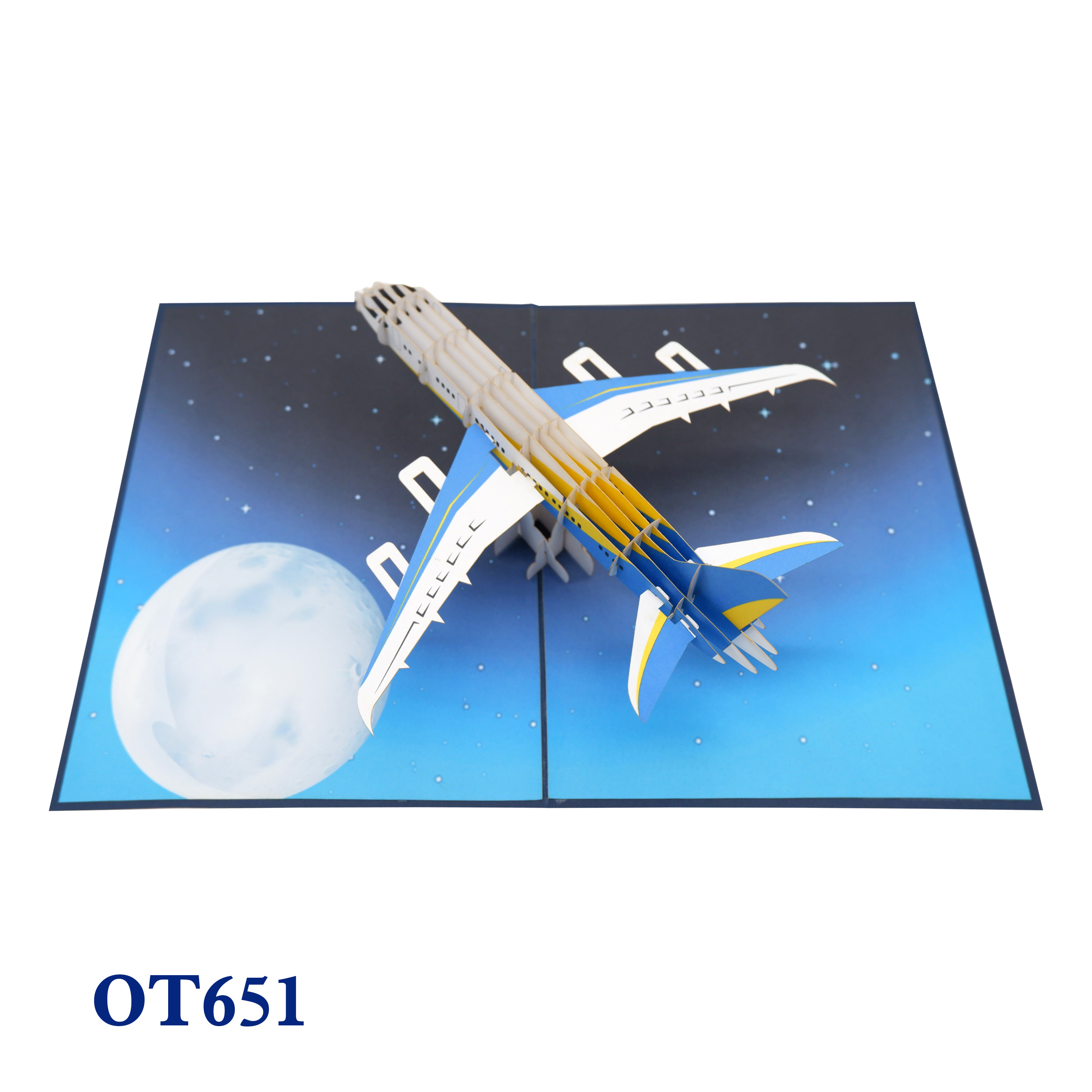 Airplane Pop Up Card