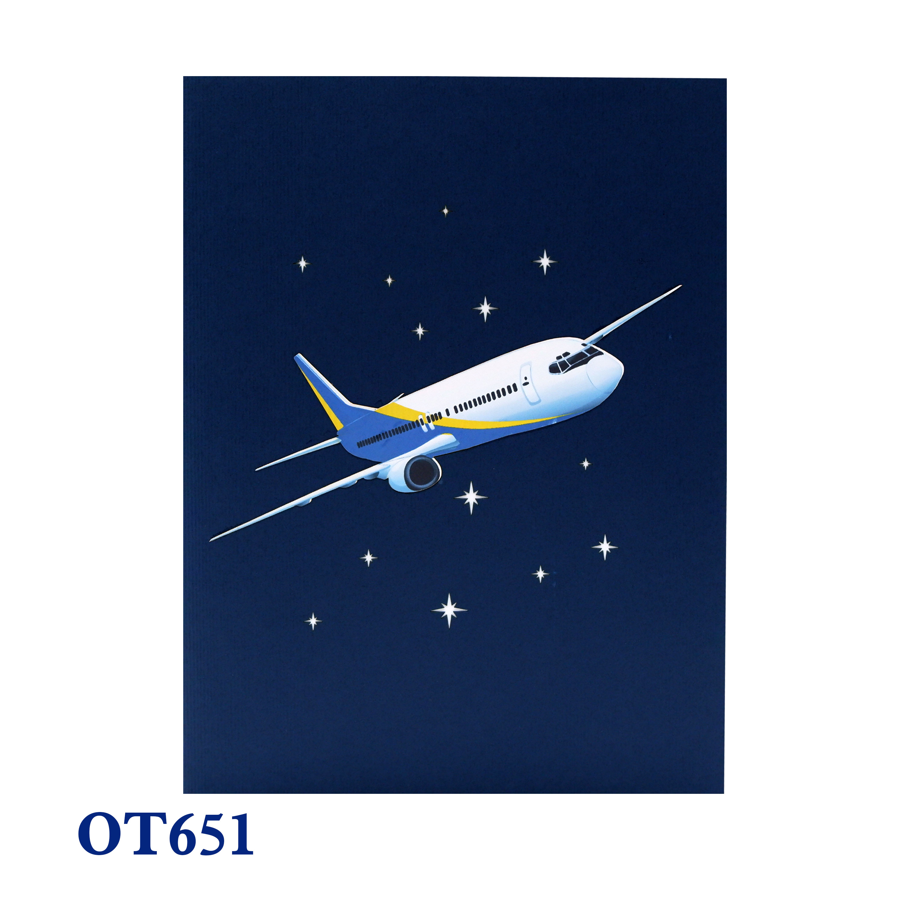 Airplane Pop Up Card