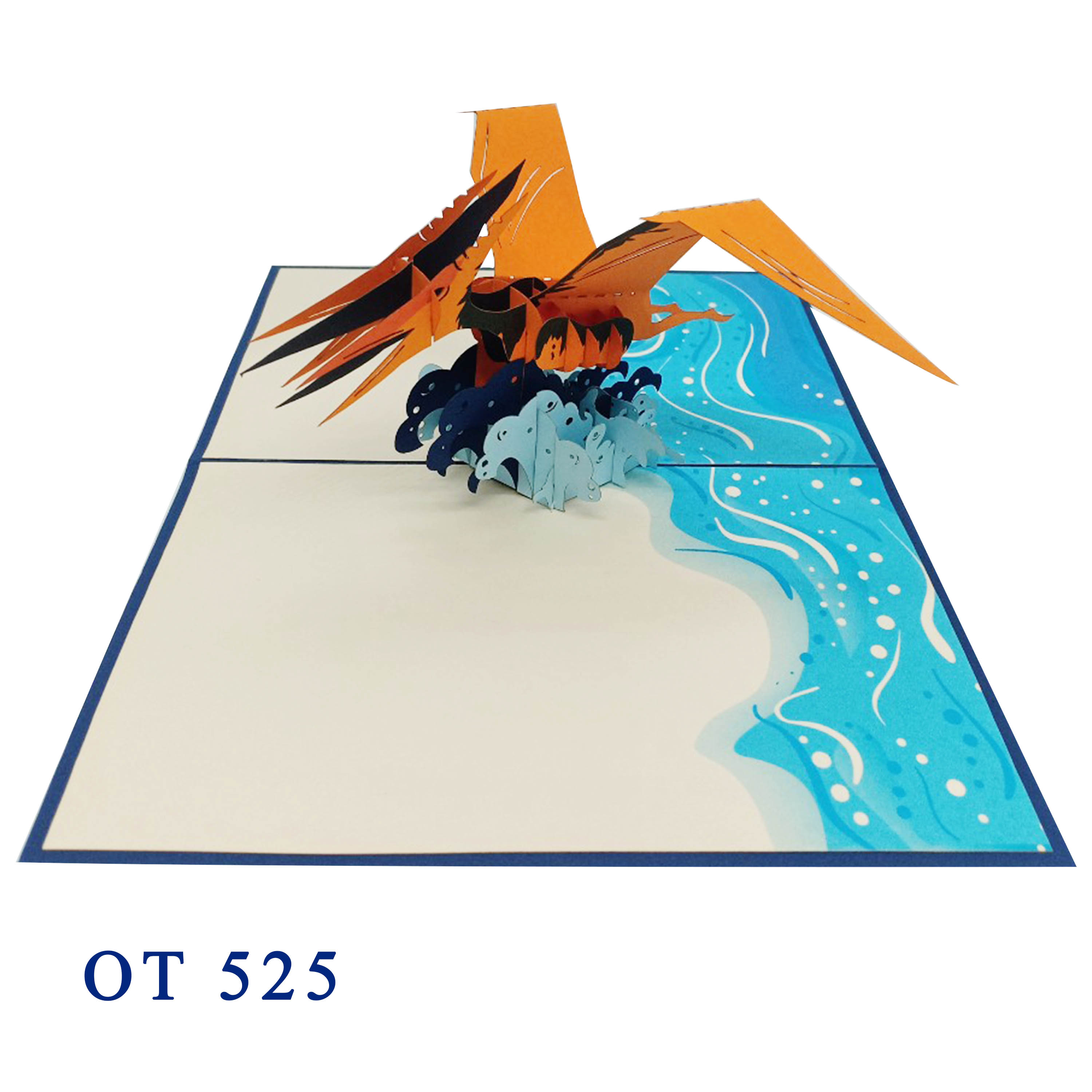 Pterosauria Pop Up Card