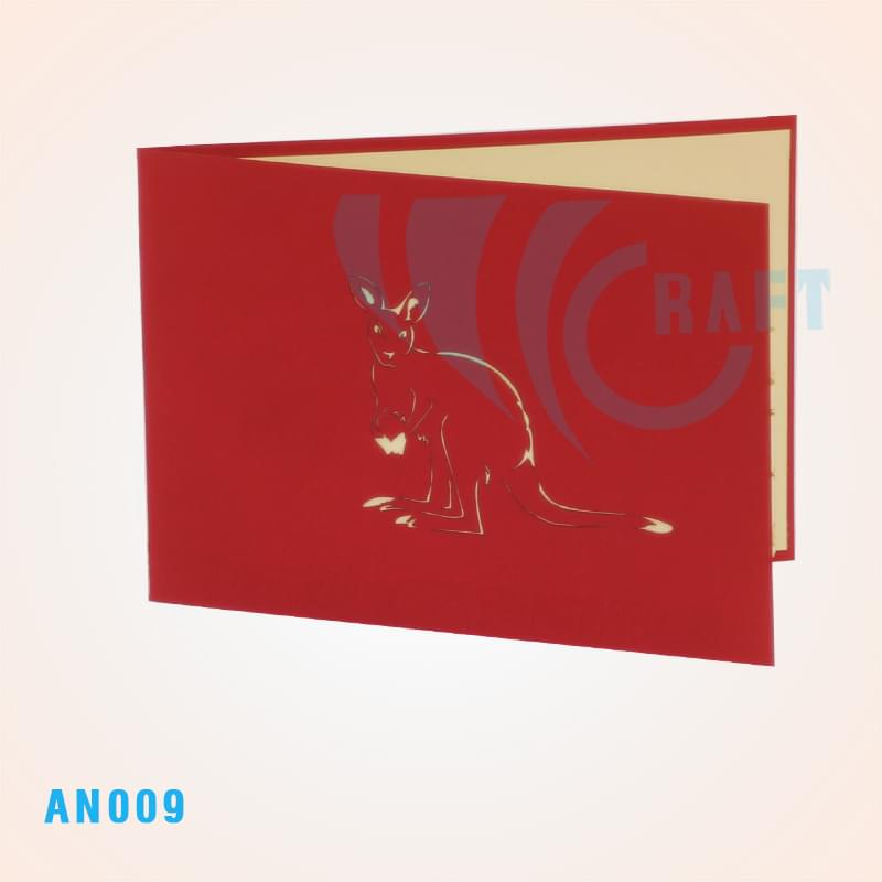 KANGAROO POP UP CARD