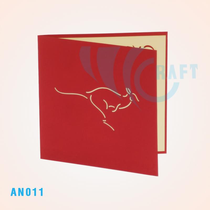 KANGAROO POP UP CARD