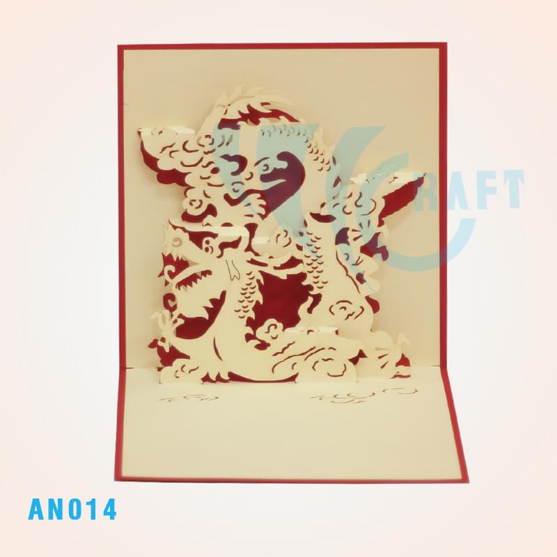 Dragon Pop Up Card 1