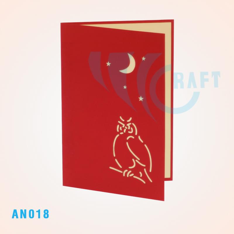 Owl Pop Up Card