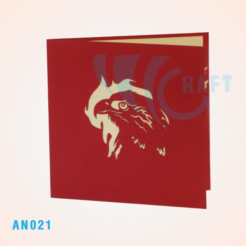 Eagle Pop Up Card