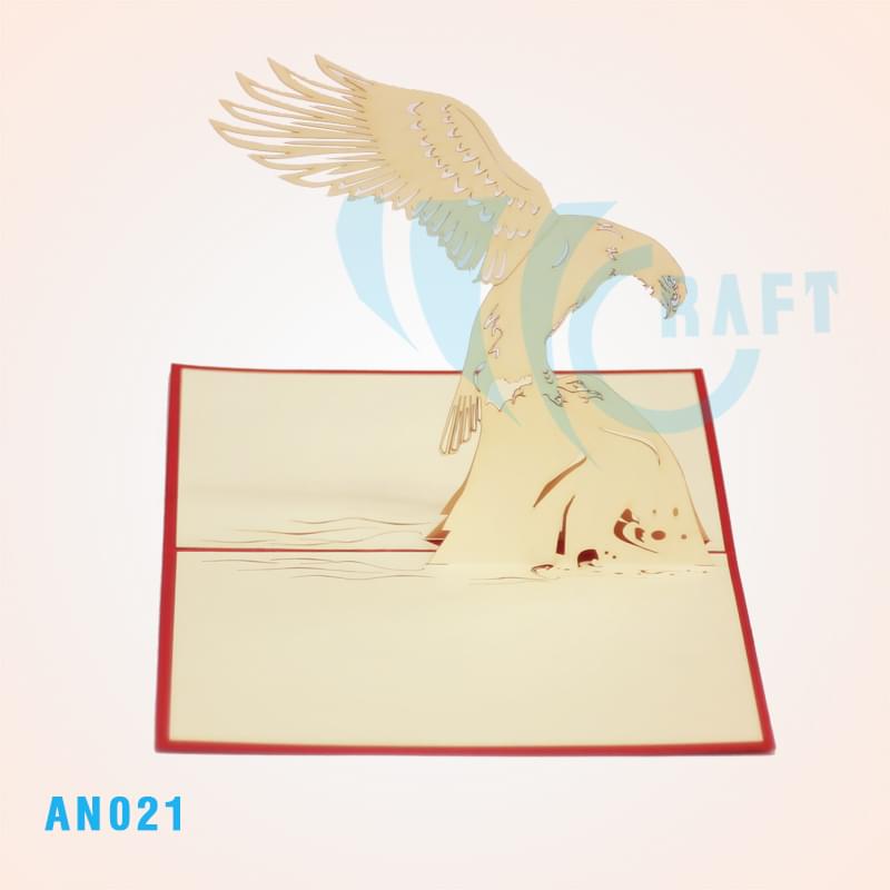 Eagle Pop Up Card