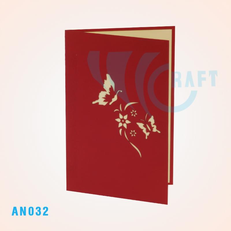 Butterflies Pop Up Card