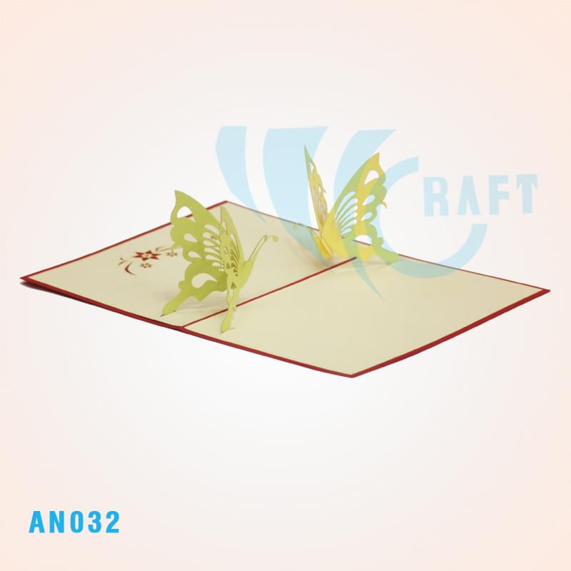 Butterflies Pop Up Card