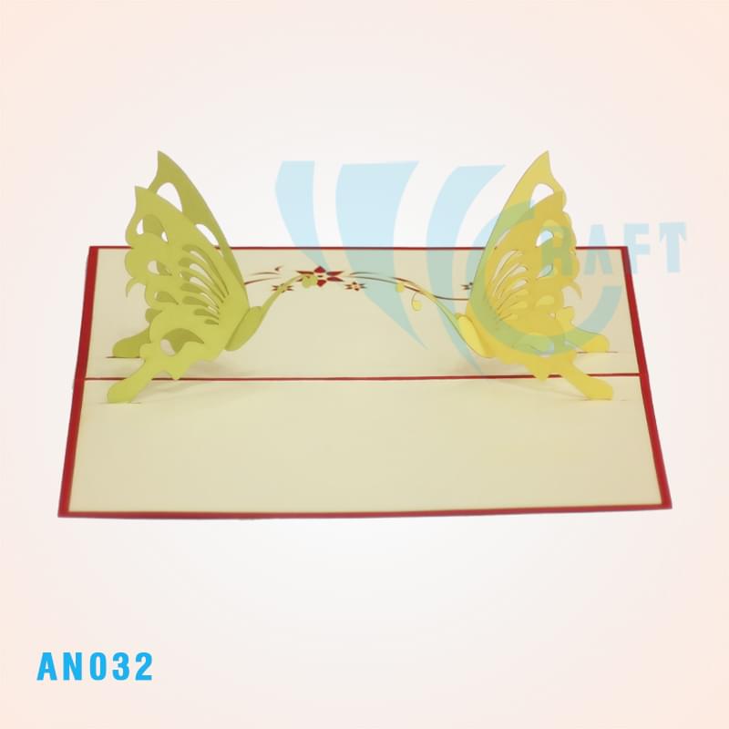 Butterflies Pop Up Card