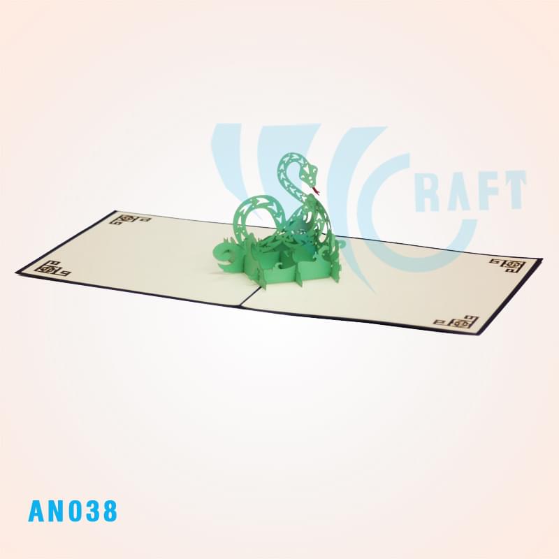 Snake Pop Up Card
