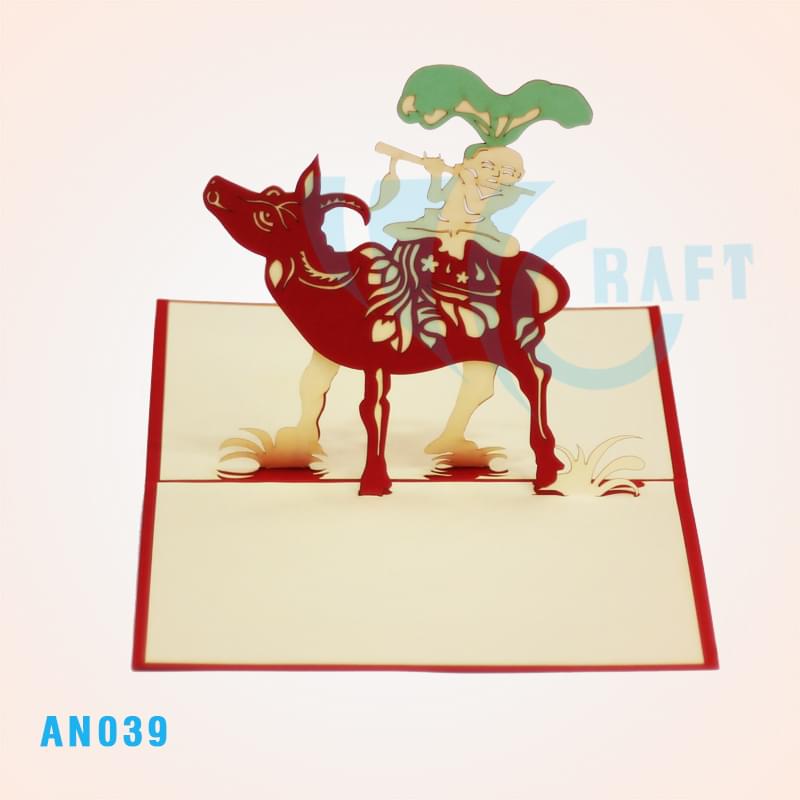 AN039 - A BOY & BUFFALO